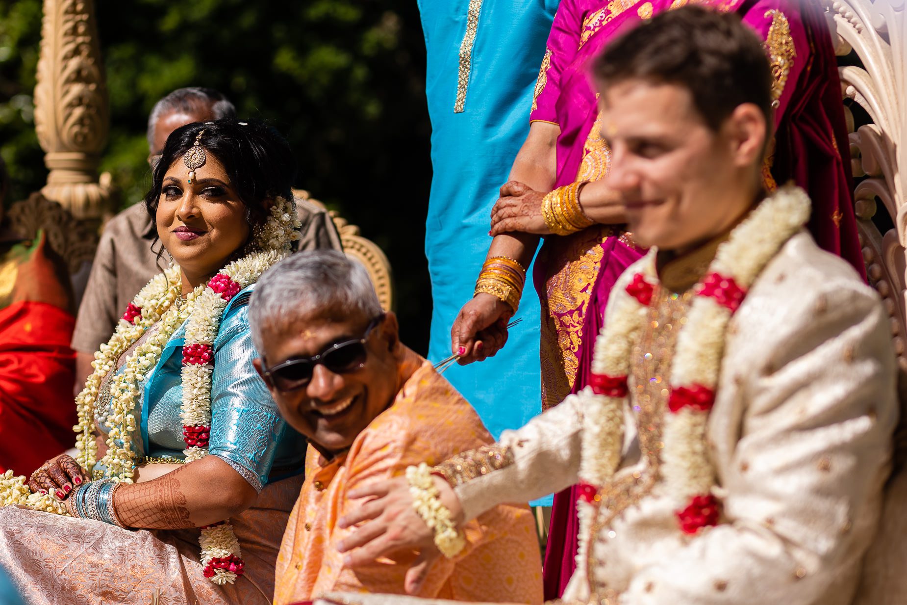 South Indian wedding ceremony at Ponsbourne Park hotel