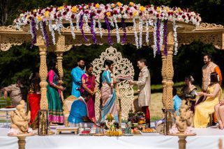 Hindu wedding at Ponsbourne Park hotel