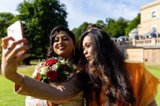 wedding selfie