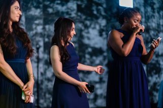Speech by bridesmaid