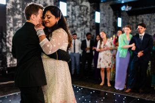 First dace at Asian wedding