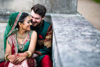 Mixed race wedding