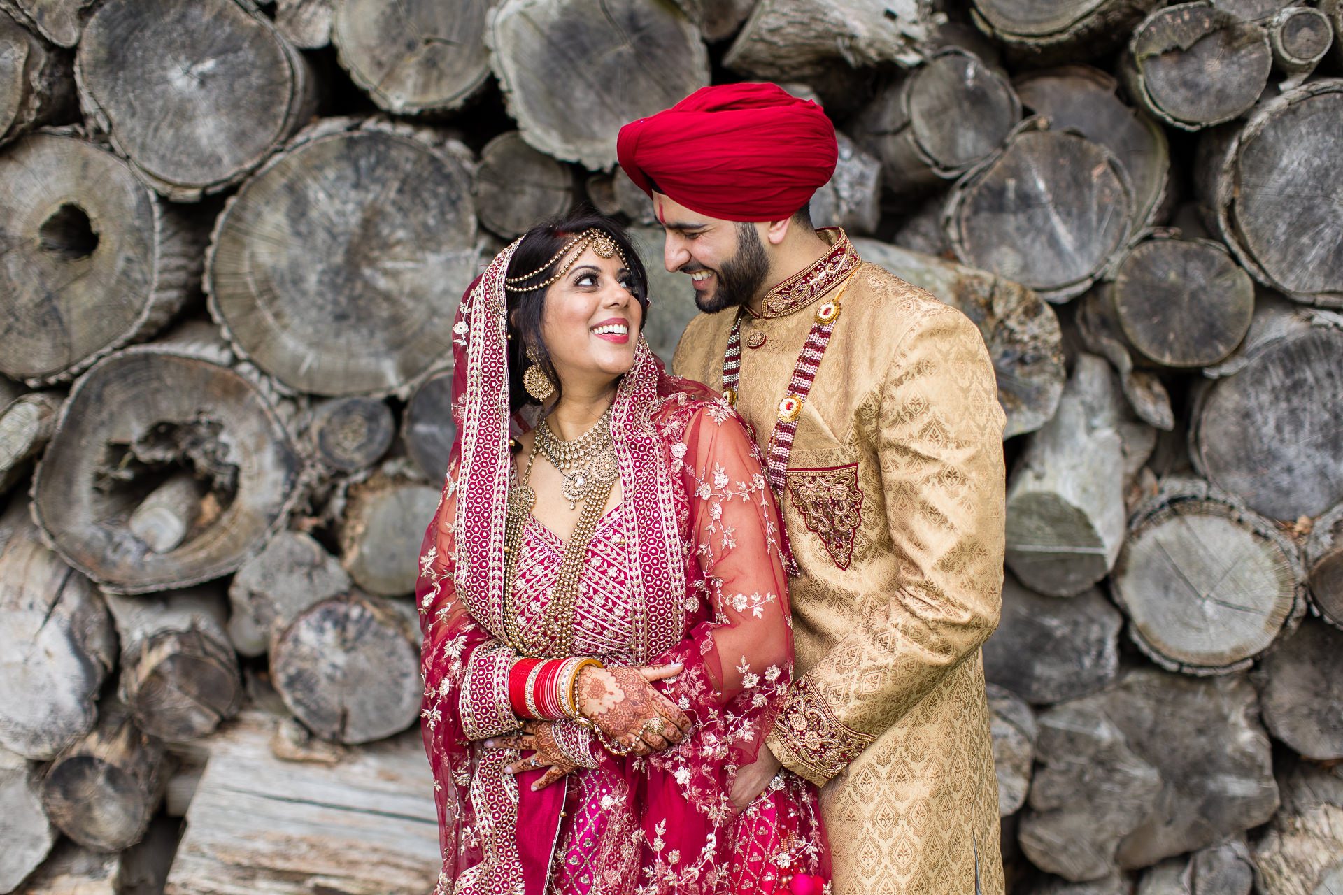 Neyha and Sunny’s Hindu Asian wedding at Northbrook Park, UK