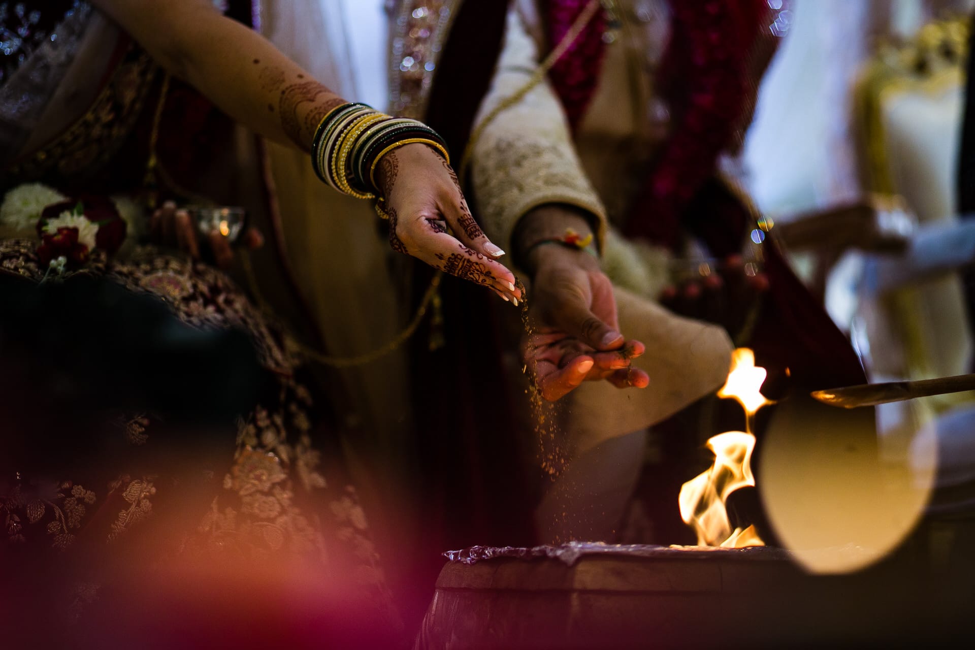 Indian wedding ceremony