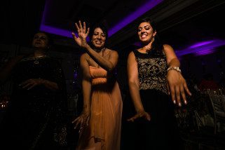 Wedding reception party at Sopwell House in St Albans, UK