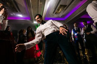 Wedding reception party at Sopwell House in St Albans, UK