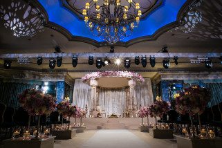 Beautiful Jay and I Mandap at The Dorchester Hotel London