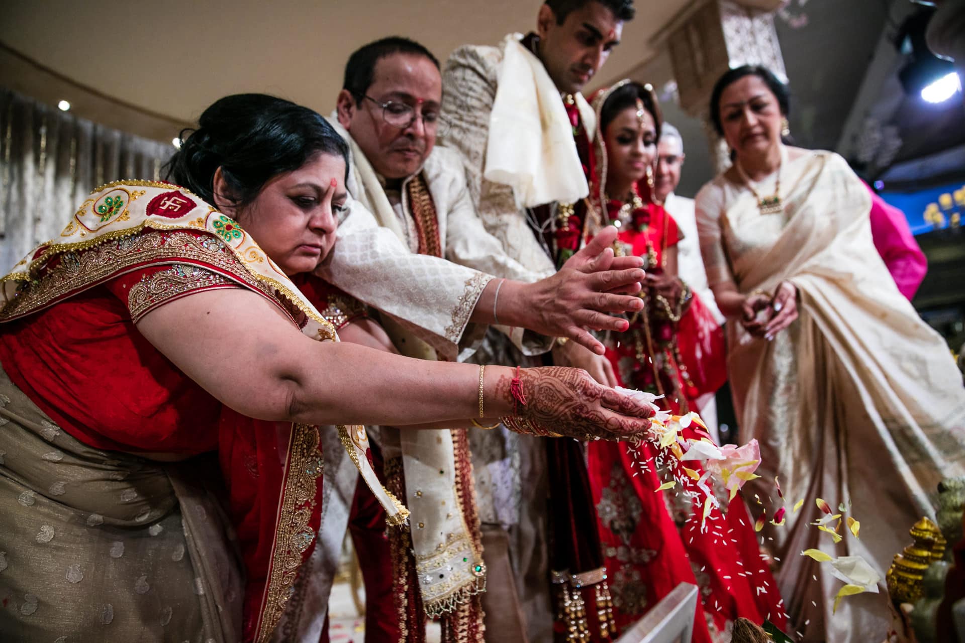 Final wedding ceremony