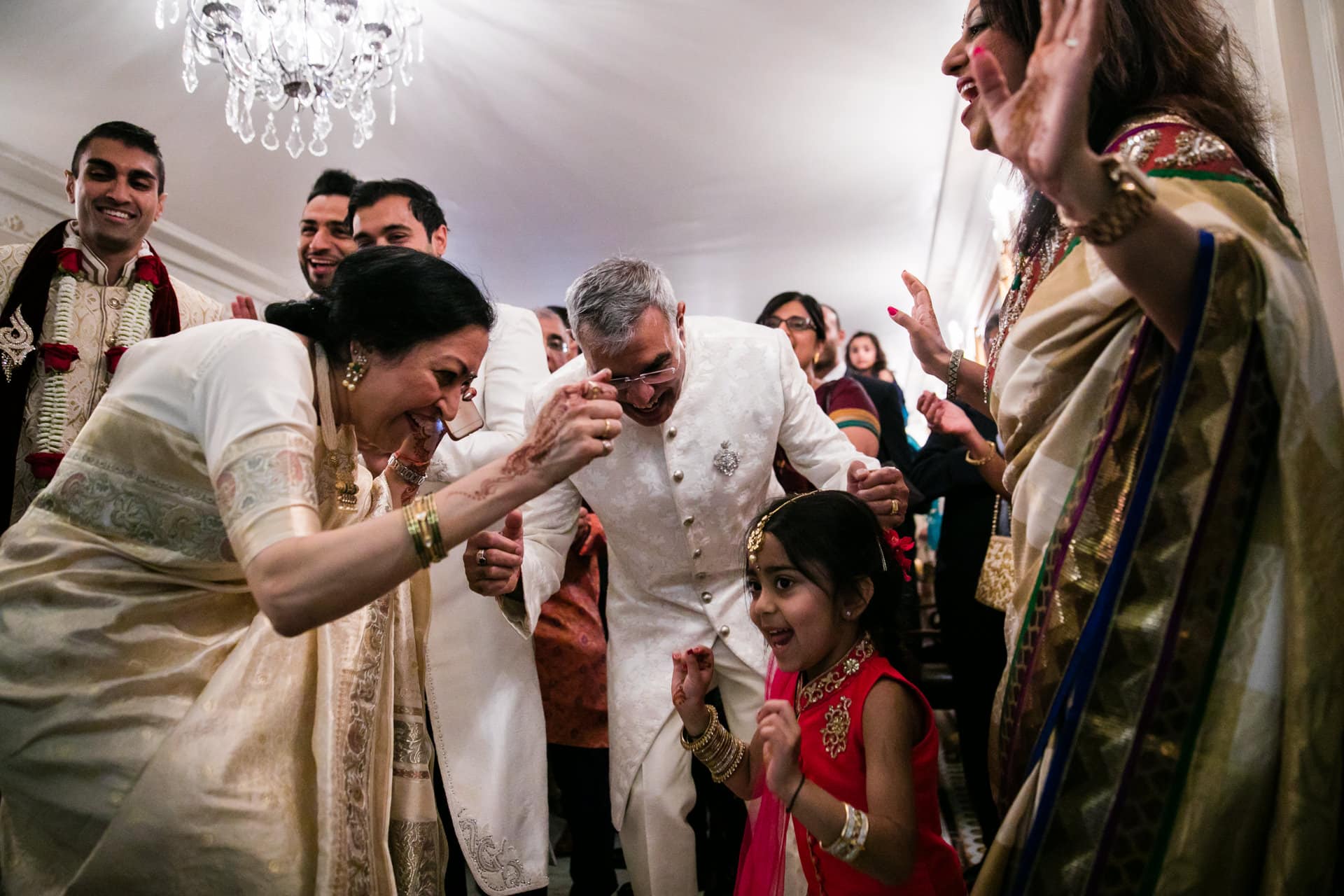 Jaan arrival at Hindu Wedding in London