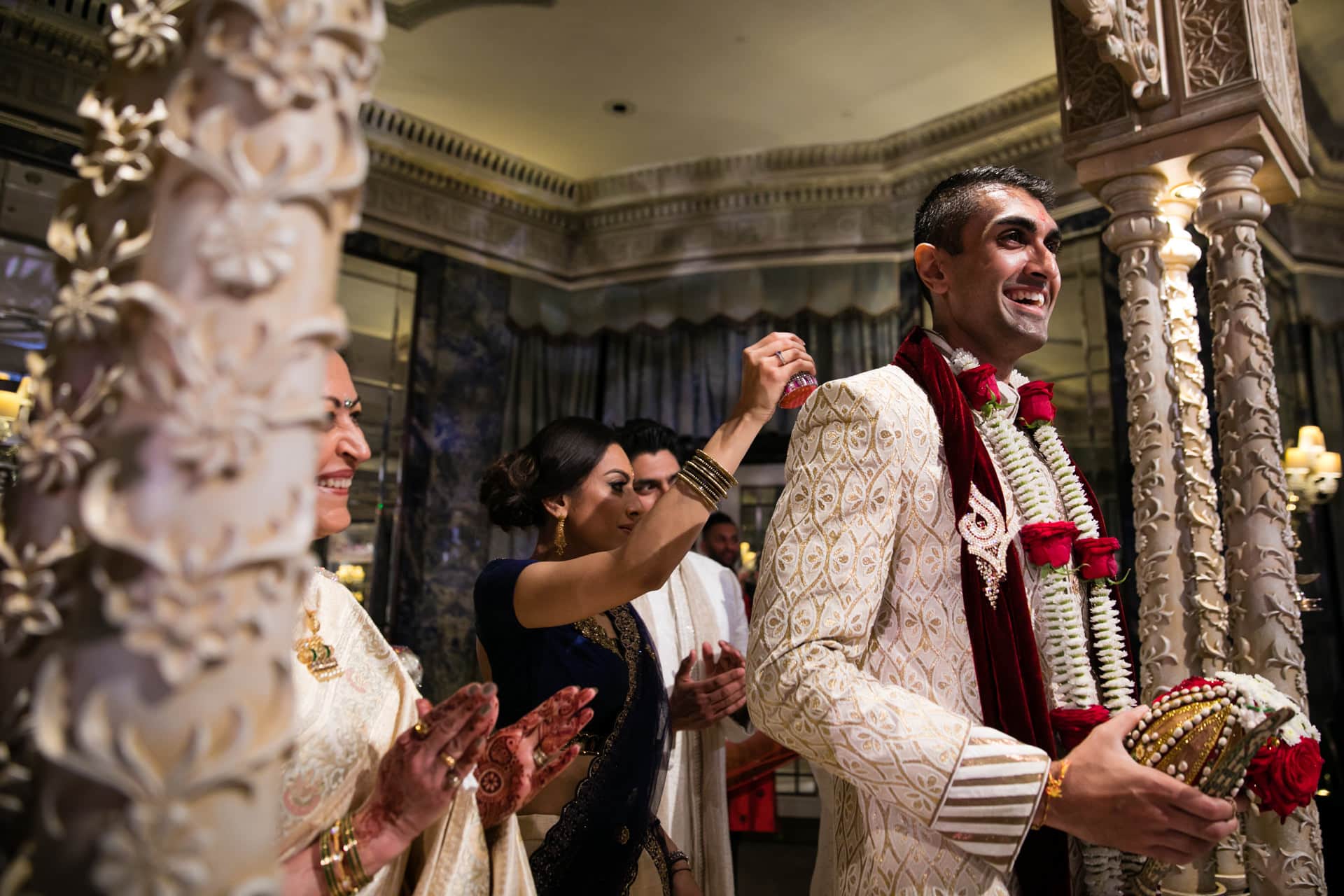 Hindu Wedding Groom's entrance ceremony