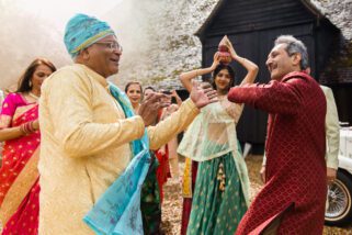 Dad's of the Bride and Groom Dancing
