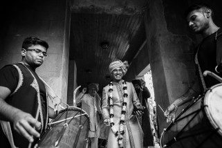 Hindu Wedding Groom's entrance