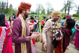 Asian Wedding welcoming ceremony