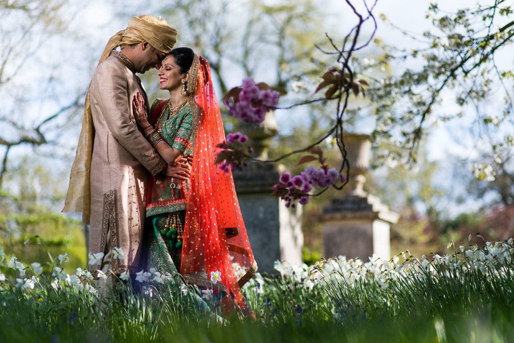 Hindu Wedding Portrait at Woburn Abbey