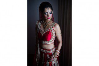 Asian Wedding Bridal Portrait