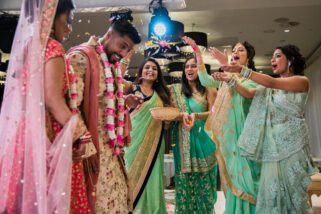 Phera ceremony during Hindu Wedding