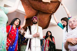 Sikh wedding groom