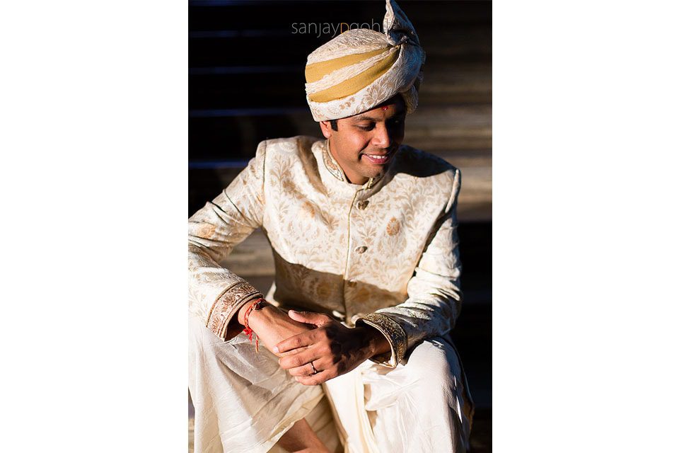 Hindu groom portrait