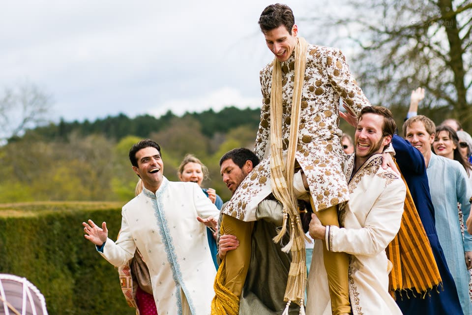 Groom's family arrival