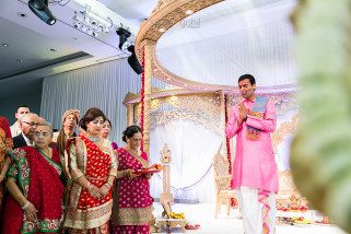 Kamal Pandey wedding priest performing ceremony