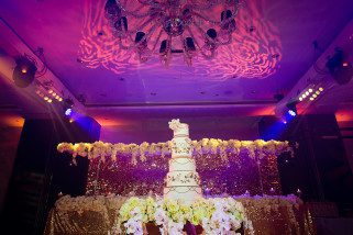 Asian wedding cake by Maya Dalia Cakes