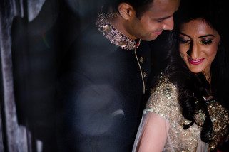 Asian wedding portrait in Hilton Syon Park Hotel