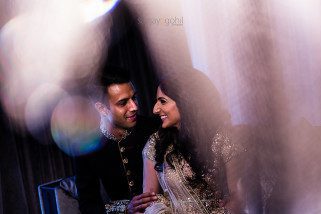 Asian wedding portrait in Hilton Syon Park Hotel