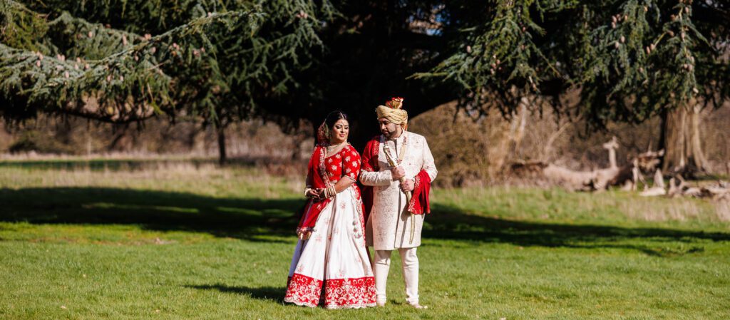 Asian wedding portrait at Offley place