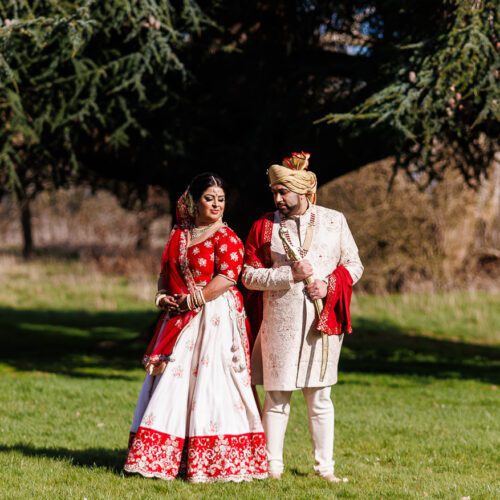 Asian wedding portrait at Offley place