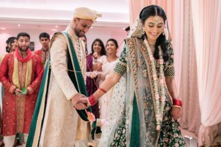 Bride leaving Phera