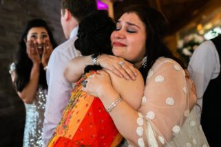 Wedding reception party at Aber Lakes