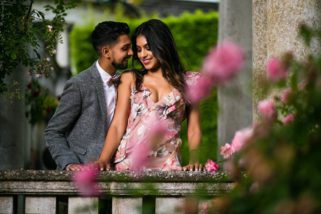 Bride and groom photoshoot in Hampsted