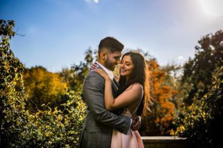 Bride and groom photoshoot in Hampsted