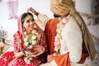 Indian wedding Sindoor ceremony