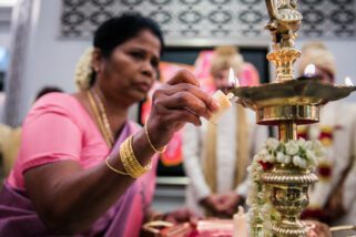 South indian Hindu wedding ceremony