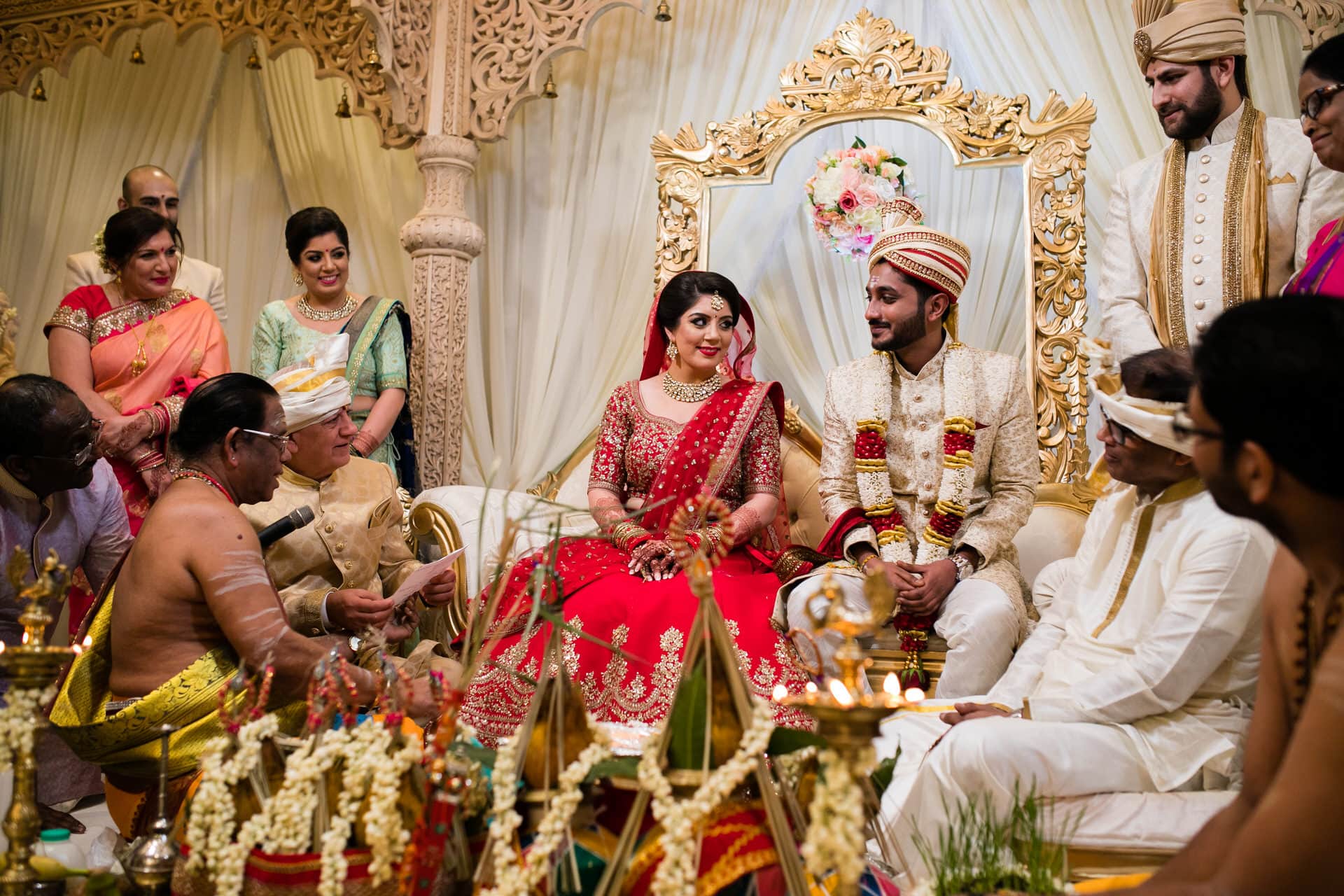 South indian wedding ceremony