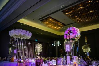Wedding reception party setup by Shagun weddings