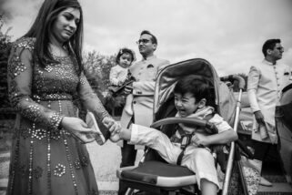 Hindu wedding guests