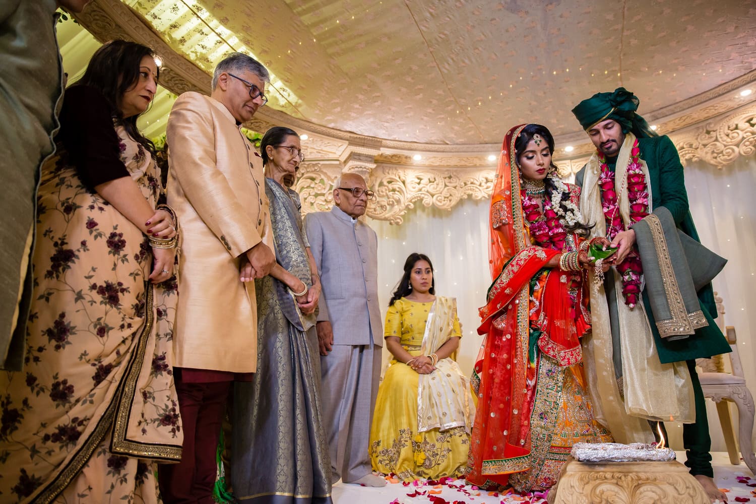 Asian wedding ceremony