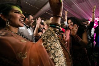 Wedding Reception Party at Tewinbury Farm
