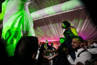 Wedding Reception Party at Tewinbury Farm