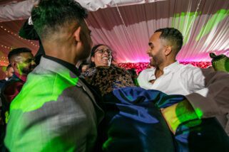 Wedding Reception Party at Tewinbury Farm