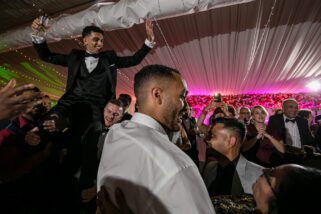 Wedding Reception Party at Tewinbury Farm