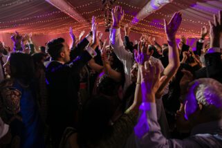 Wedding Reception Party at Tewinbury Farm