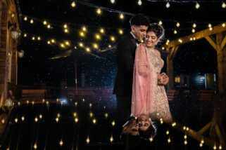 Asian Wedding portrait at Tewinbury farm