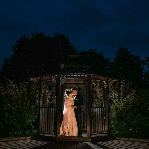 Asian Wedding portrait at Tewinbury farm